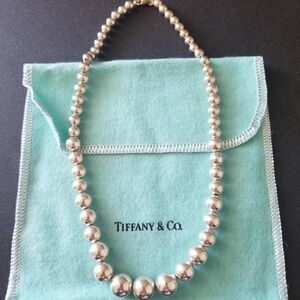 Tiffany & Co. Graduated Ball Necklace